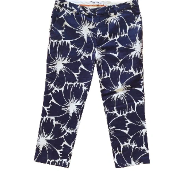 Mr Turk blue and white Trousers, Size 36 x 30